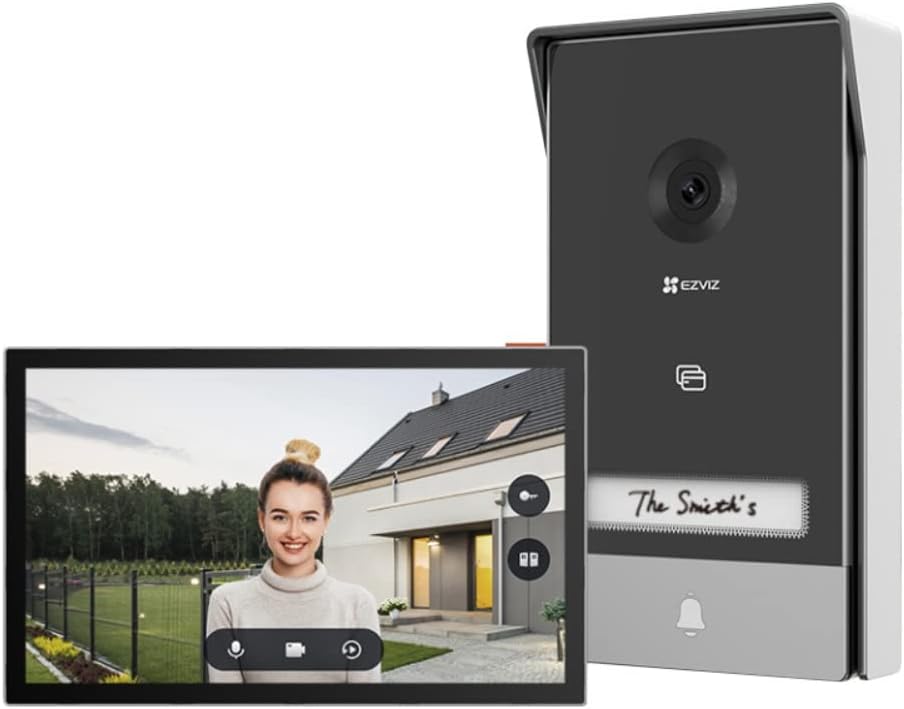 Videocitofono WiFi connesso EZVIZ HP7 2 fili LCD 7 Videocitofono WiFi connesso EZVIZ HP7 2 fili LCD 7
